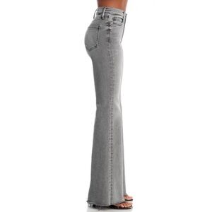 Mother Denim The Doozy High Rise Sneak Fray Jeans Catch Me Outside